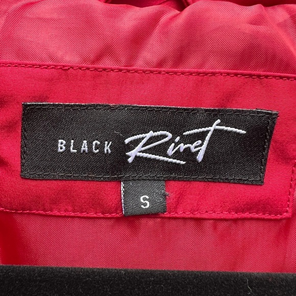 Black Rivet women’s red trench coat jacket size Small - Picture 7 of 12